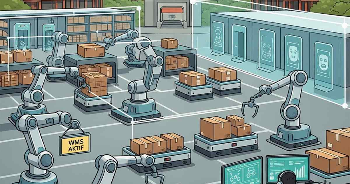 Revolusi Logistik: Strategi Implementasi Sistem Manajemen Gudang Otomatis dengan Keamanan Terpadu